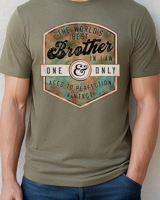 Mens Tees Worlds Best Brother Graphic Tee - #variant_color# - #variant_size# - #variant_option#