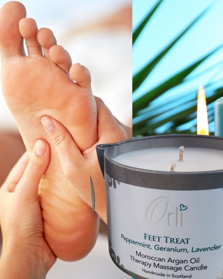 👣Orli Massage Candles: Feet Treat Therapy Massage Candle - #variant_color# - #variant_size# - #variant_option#