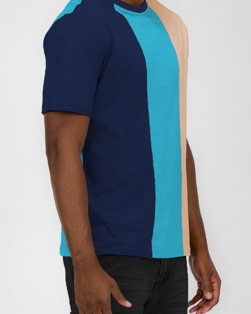 Weiv Mens Color Block T Shirt - #variant_color# - #variant_size# - #variant_option#