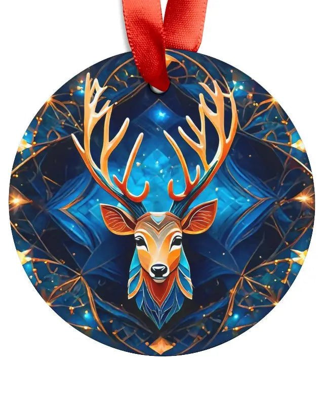 Christmas Ornament: Winter Fantasy Deer - #variant_color# - #variant_size# - #variant_option#