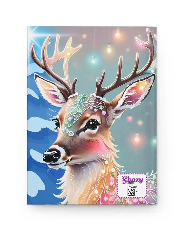 Hardcover Journal: Christmas Deer - #variant_color# - #variant_size# - #variant_option#
