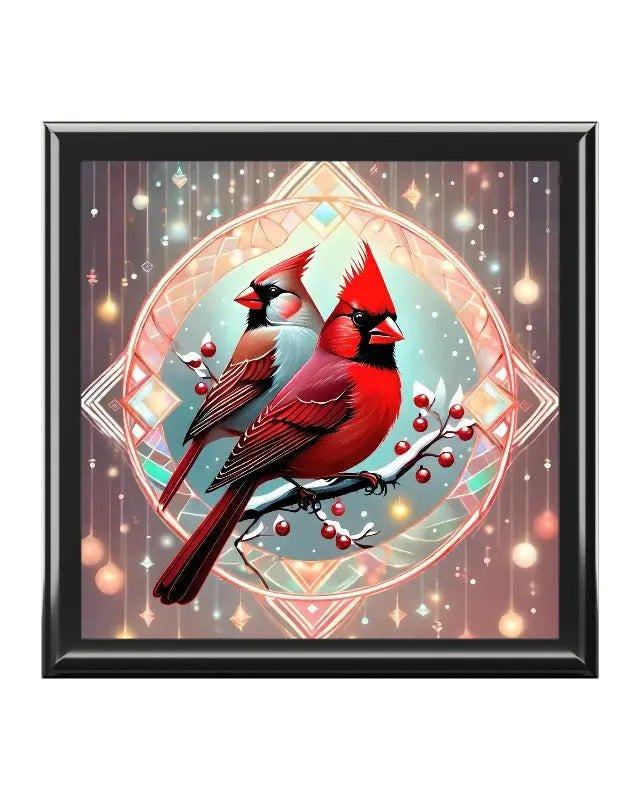 Jewelry Box: Cardinal Birds - #variant_color# - #variant_size# - #variant_option#